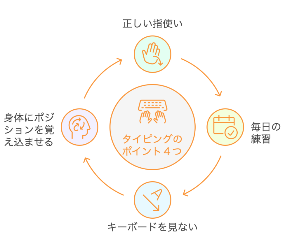 Webデザイナーがタイピングを練習する時のポイント４つ